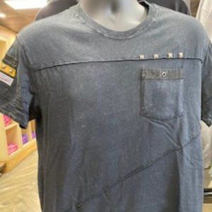 Men's Rebel Spirit Black Tee, Sizes Medium and XL Available